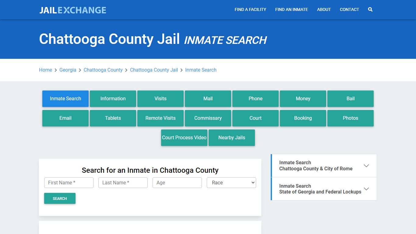 Chattooga County Jail, GA Inmate Search: Roster & Mugshots